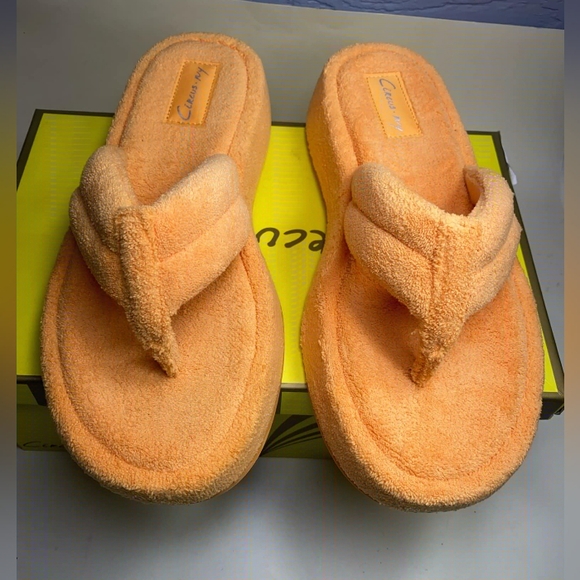 Circus by Sam Edelman Women’s Laina Creamsicleterry Platform Sandals Size 10M - Picture 3 of 8